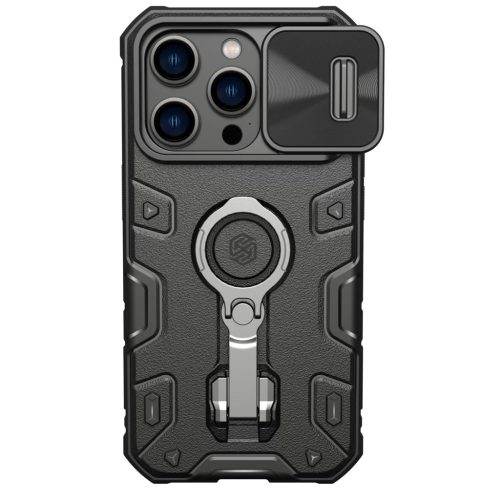 Nillkin CamShield Armor PRO mágneses kemény tok Apple iPhone 14 Pro készülékhez fekete