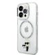 Karl Lagerfeld IML Karl and Choupette MagSafe tok iPhone 13 Pro készülékhez átlátszó