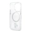 Karl Lagerfeld IML Karl and Choupette MagSafe tok iPhone 13 Pro készülékhez átlátszó