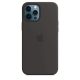 MHLG3ZE/A Apple Silicone Magsafe tok iPhone 12 Pro Max készülékhez fekete