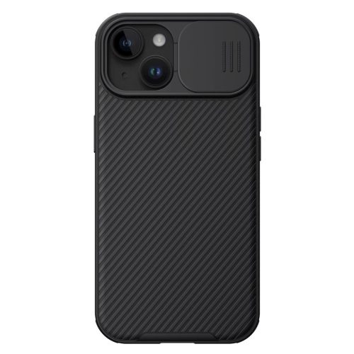 Nillkin CamShield PRO mágneses kemény tok az Apple iPhone 15 készülékhez fekete
