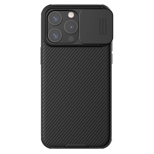 Nillkin CamShield PRO mágneses kemény tok Apple iPhone 15 Pro Max készülékhez fekete