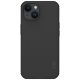 Nillkin Super Frosted PRO Háttali Tok Apple iPhone 15 készülékhez fekete (Logó kivágás nélkül)