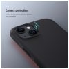 Nillkin Super Frosted PRO Háttali Tok Apple iPhone 15 készülékhez fekete (Logó kivágás nélkül)