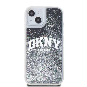   DKNY Liquid Glitter Arch Logo tok iPhone 11 készülékhez fekete