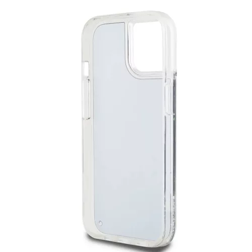 DKNY Liquid Glitter Arch Logo tok iPhone 11 készülékhez fekete