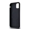 DKNY PU Leather Repeat Pattern Stack Logo MagSafe tok iPhone 11 készülékhez fekete