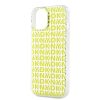 DKNY PC/TPU Repeat Pattern tok iPhone 15 készülékhez sárga