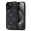 Karl Lagerfeld PU Karl Heads Pattern MagSafe tok iPhone 15 készülékhez fekete