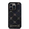 Karl Lagerfeld PU Karl Heads Pattern MagSafe tok iPhone 15 Pro Max készülékhez fekete
