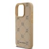 Karl Lagerfeld PU Karl Heads Pattern MagSafe tok iPhone 15 Pro Max készülékhez bézs