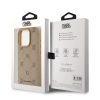 Karl Lagerfeld PU Karl Heads Pattern MagSafe tok iPhone 15 Pro Max készülékhez bézs