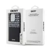 DKNY PU Leather Repeat Pattern Card Pocket tok iPhone 14 Pro Max készülékhez fekete