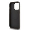 DKNY PU Leather Stack Logo Magsafe tok iPhone 15 Pro Max készülékhez szürke
