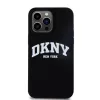 DKNY Liquid Silicone Arch Logo MagSafe tok iPhone 14 Pro Max készülékhez fekete
