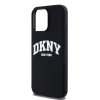 DKNY Liquid Silicone Arch Logo MagSafe tok iPhone 14 Pro Max készülékhez fekete