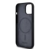 DKNY Liquid Silicone Arch Logo MagSafe tok iPhone 15 készülékhez fekete