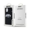 DKNY Liquid Silicone Arch Logo MagSafe tok iPhone 15 készülékhez fekete
