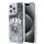 DKNY Liquid Glitter Arch Logo tok iPhone 13 Pro készülékhez fekete