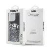 DKNY Liquid Glitter Arch Logo tok iPhone 13 Pro készülékhez fekete