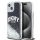 DKNY Liquid Glitter Arch Logo tok iPhone 15 készülékhez fekete
