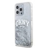 DKNY Liquid Glitter Arch Logo tok iPhone 15 Pro Max készülékhez átlátszó