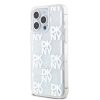 DKNY Liquid Glitter Checkered Pattern tok iPhone 15 Pro Max készülékhez áttetsző