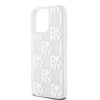 DKNY Liquid Glitter Checkered Pattern tok iPhone 15 Pro Max készülékhez áttetsző