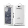 DKNY PC/TPU Repeat Pattern Tonal Stripe Magsafe tok iPhone 11 készülékhez kék