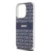 DKNY PC/TPU Repeat Pattern Tonal Stripe Magsafe tok iPhone 13 Pro készülékhez kék