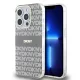 DKNY PC/TPU Repeat Pattern Tonal Stripe Magsafe tok iPhone 13 Pro készülékhez bézs