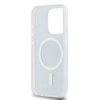 DKNY PC/TPU Repeat Pattern Tonal Stripe Magsafe tok iPhone 13 Pro készülékhez fekete
