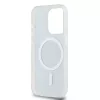 DKNY PC/TPU Repeat Pattern Tonal Stripe Magsafe tok iPhone 13 Pro készülékhez fekete
