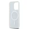 DKNY PC/TPU Repeat Pattern Tonal Stripe Magsafe tok iPhone 14 Pro Max készülékhez fekete
