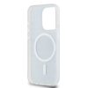 DKNY PC/TPU Repeat Pattern Tonal Stripe Magsafe tok iPhone 15 Pro Max készülékhez fekete