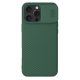 Nillkin CamShield PRO mágneses kemény tok Apple iPhone 16 Pro Max készülékhez sötét zöld