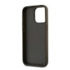 DKNY PU bőr Stack Logo csuklópántos tok iPhone 15 Pro Max készülékhez barna