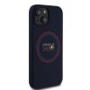 Red Bull Silicone Red Ring MagSafe tok iPhone 14 készülékhez tengerészkék