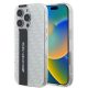 AMG Carbon Pattern tok iPhone 16 Pro Max készülékhez fehér