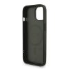 Guess PU Leather 4G Colored Ring Strap MagSafe tok iPhone 14 készülékhez fekete