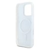 DKNY PC/TPU Repeat Pattern Tonal Stripe Magsafe Tok iPhone 16 Pro Max készülékhez fekete