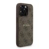 Guess PU Leather 4G Colored Ring Strap MagSafe tok iPhone 15 Pro Max készülékhez barna