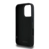DKNY 3D Rubber Repeat Logo Line tok iPhone 16 Pro Max készülékhez fekete