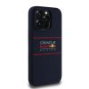 Red Bull Silicone Horizontal Logo MagSafe iPhone 15 Pro Max készülékhez tok tengerészkék