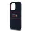Red Bull Silicone Horizontal Logo MagSafe iPhone 15 Pro Max készülékhez tok tengerészkék