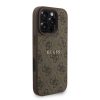 Guess PU Leather 4G Colored Ring Strap MagSafe tok iPhone 16 Pro Max készülékhez barna