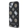 Guess PU 4G Peony MagSafe tok iPhone 16e készülékhez fekete