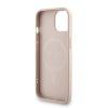 Guess PU Leather 4G Colored Ring Strap MagSafe tok iPhone 15 készülékhez rózsaszín