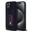 Red Bull Silicone Vertical Logo MagSafe tok iPhone 15 készülékhez tengerészkék