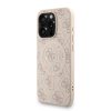 Guess PU Leather 4G Colored Ring Strap MagSafe tok iPhone 15 Pro Max készülékhez rózsaszín